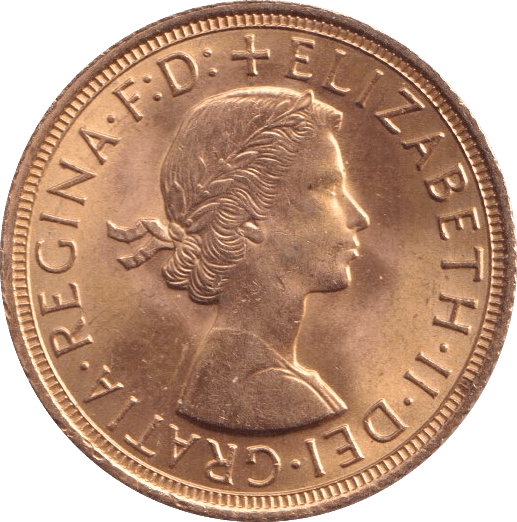 1962 GOLD SOVEREIGN ( UNC ) - SOVEREIGN - Cambridgeshire Coins