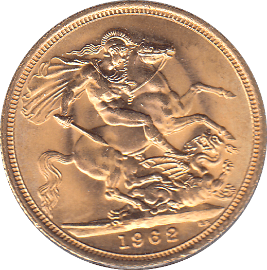 1962 GOLD SOVEREIGN ( UNC ) - Sovereign - Cambridgeshire Coins