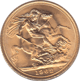 1962 GOLD SOVEREIGN ( UNC ) - Sovereign - Cambridgeshire Coins