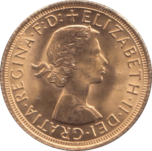 1962 GOLD SOVEREIGN ( UNC ) - SOVEREIGN - Cambridgeshire Coins