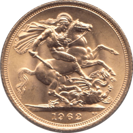 1962 GOLD SOVEREIGN ( UNC ) - SOVEREIGN - Cambridgeshire Coins