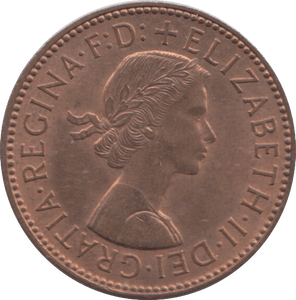 1962 HALF PENNY ( UNC ) - HALFPENNY - Cambridgeshire Coins