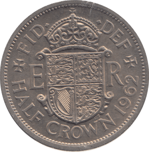 1962 HALFCROWN ( BU ) - HALFCROWN - Cambridgeshire Coins