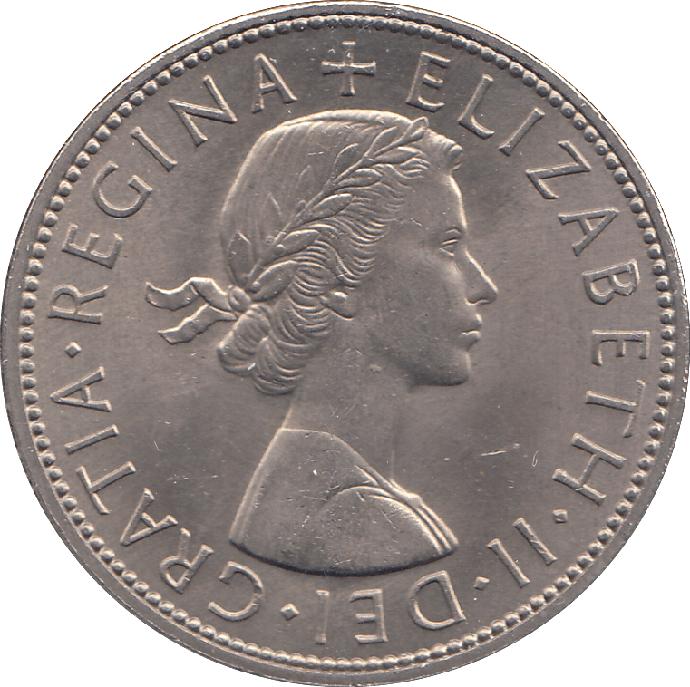 1962 HALFCROWN ( UNC ) - HALFCROWN - Cambridgeshire Coins