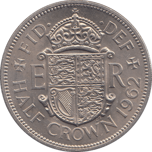1962 HALFCROWN ( UNC ) - HALFCROWN - Cambridgeshire Coins