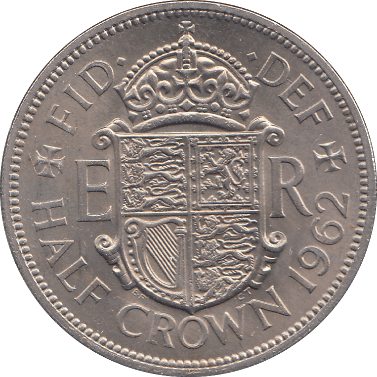 1962 HALFCROWN ( UNC ) - HALFCROWN - Cambridgeshire Coins