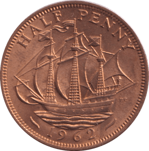 1962 HALFPENNY ( BU ) - HALFPENNY - Cambridgeshire Coins
