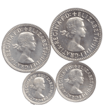 1962 MAUNDY SET WESTMINSTER ABBEY ELIZABETH II - Maundy Set - Cambridgeshire Coins