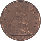1962 PENNY ( AUNC ) - PENNY - Cambridgeshire Coins