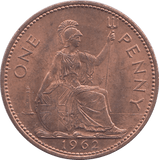 1962 PENNY ( BU ) - Penny - Cambridgeshire Coins