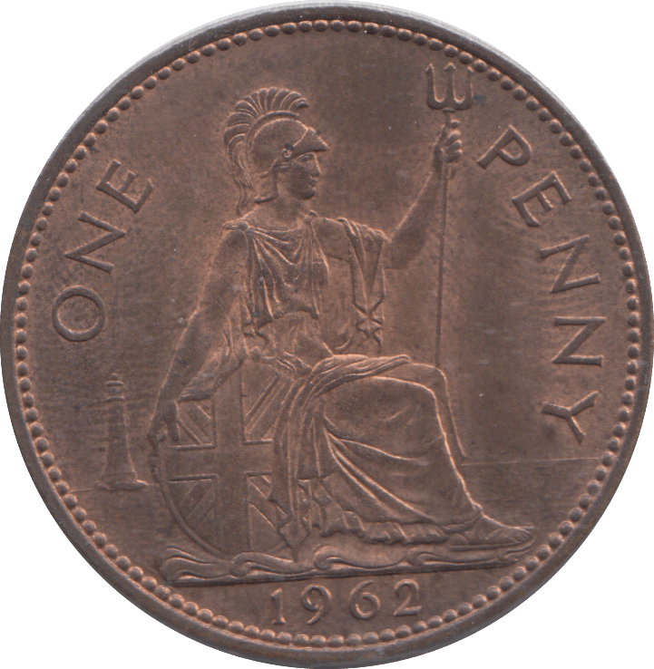 1962 PENNY ( UNC ) - PENNY - Cambridgeshire Coins