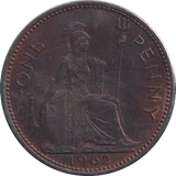 1962 PENNY ( UNC ) - PENNY - Cambridgeshire Coins