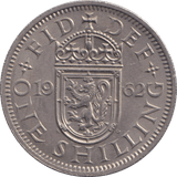 1962 SCOTTISH SHILLING ( AUNC ) - SHILLING - Cambridgeshire Coins