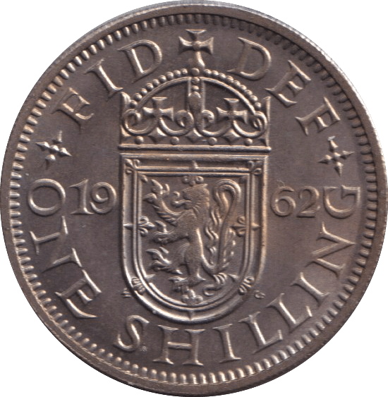 1962 SCOTTISH SHILLING ( UNC ) - SHILLING - Cambridgeshire Coins