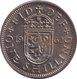 1962 SCOTTISH SHILLING ( UNC ) - SHILLING - Cambridgeshire Coins