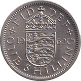 1962 SHILLING ( UNC ) - SHILLING - Cambridgeshire Coins