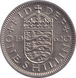 1962 SHILLING ( UNC ) - SHILLING - Cambridgeshire Coins