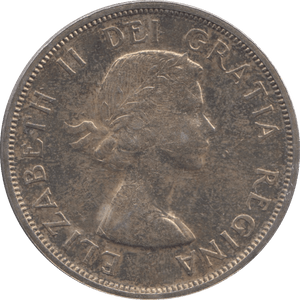 1962 SILVER DOLLAR CANADA - SILVER WORLD COINS - Cambridgeshire Coins