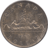 1962 SILVER DOLLAR CANADA - SILVER WORLD COINS - Cambridgeshire Coins