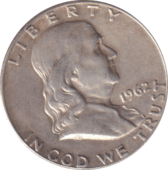 1962 SILVER HALF DOLLAR USA - SILVER WORLD COINS - Cambridgeshire Coins