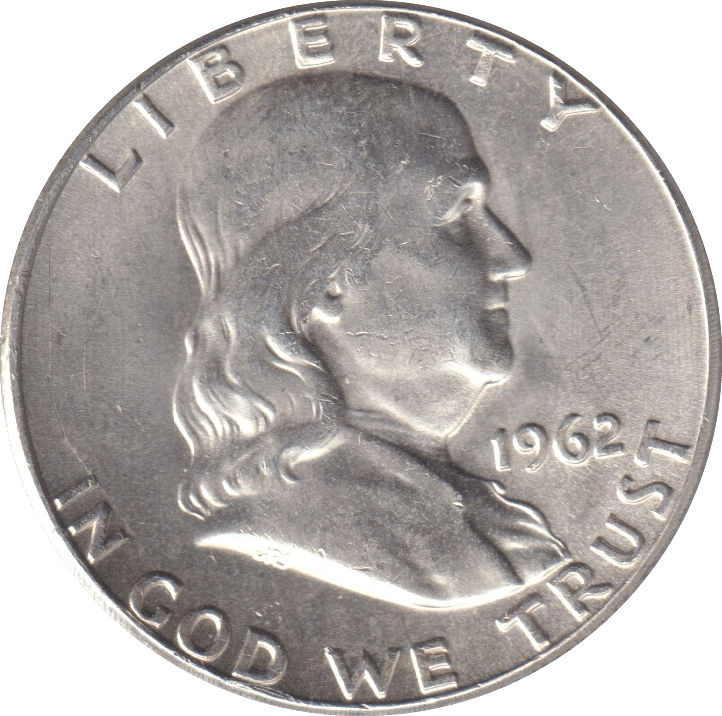 1962 SILVER HALF DOLLAR - WORLD COINS - Cambridgeshire Coins