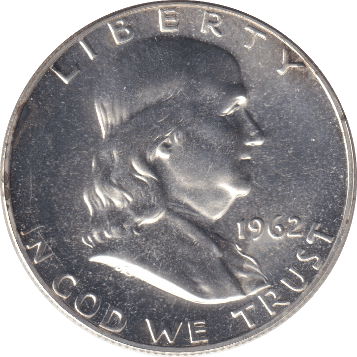 1962 SILVER HALF DOLLAR - WORLD COINS - Cambridgeshire Coins