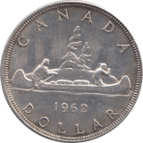 1962 SILVER ONE DOLLAR CANADA - SILVER WORLD COINS - Cambridgeshire Coins