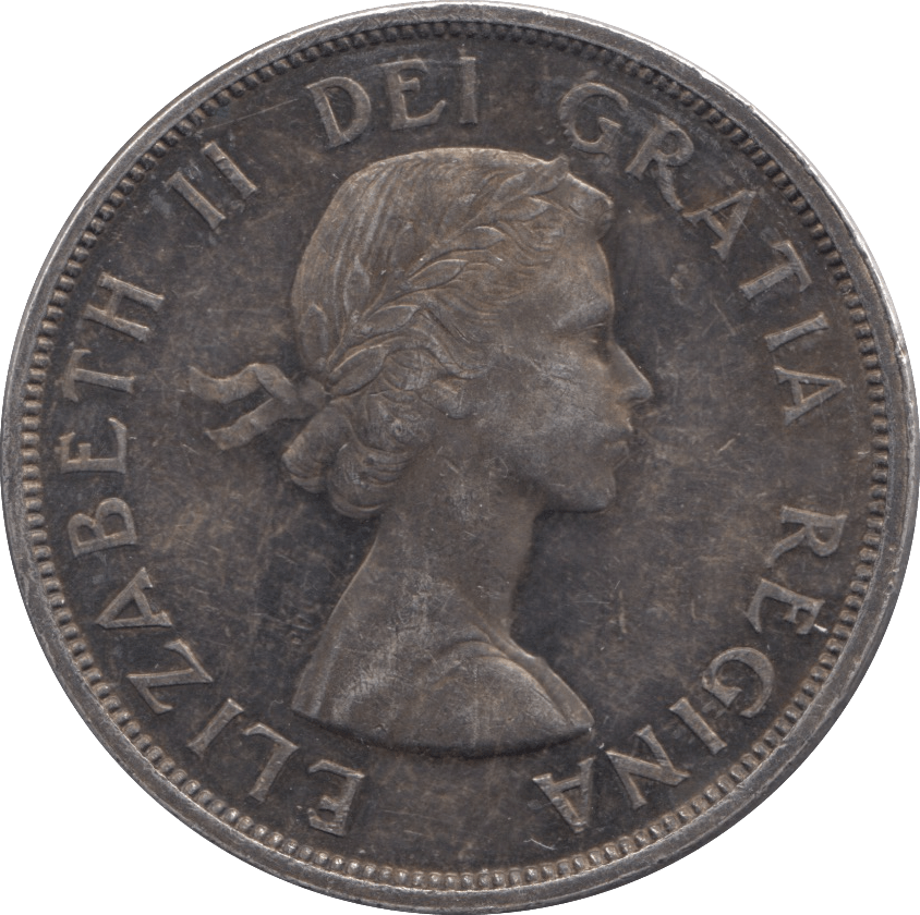 1962 SILVER ONE DOLLAR CANADA - SILVER WORLD COINS - Cambridgeshire Coins