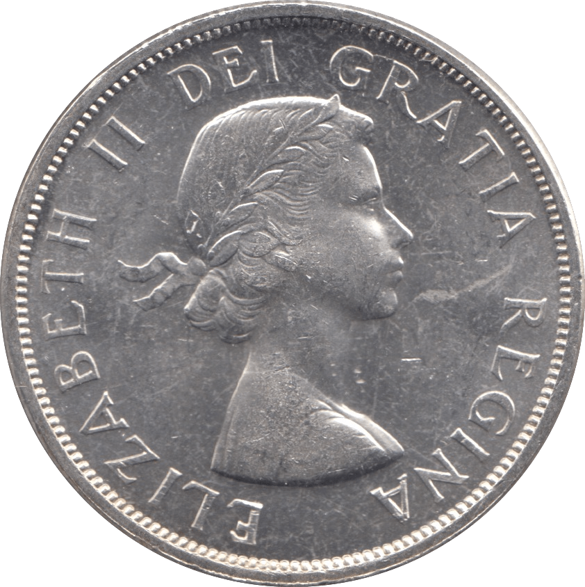 1962 SILVER ONE DOLLAR CANADA - SILVER WORLD COINS - Cambridgeshire Coins