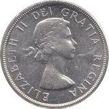 1962 SILVER ONE DOLLAR CANADA - SILVER WORLD COINS - Cambridgeshire Coins