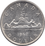 1962 SILVER ONE DOLLAR CANADA - SILVER WORLD COINS - Cambridgeshire Coins