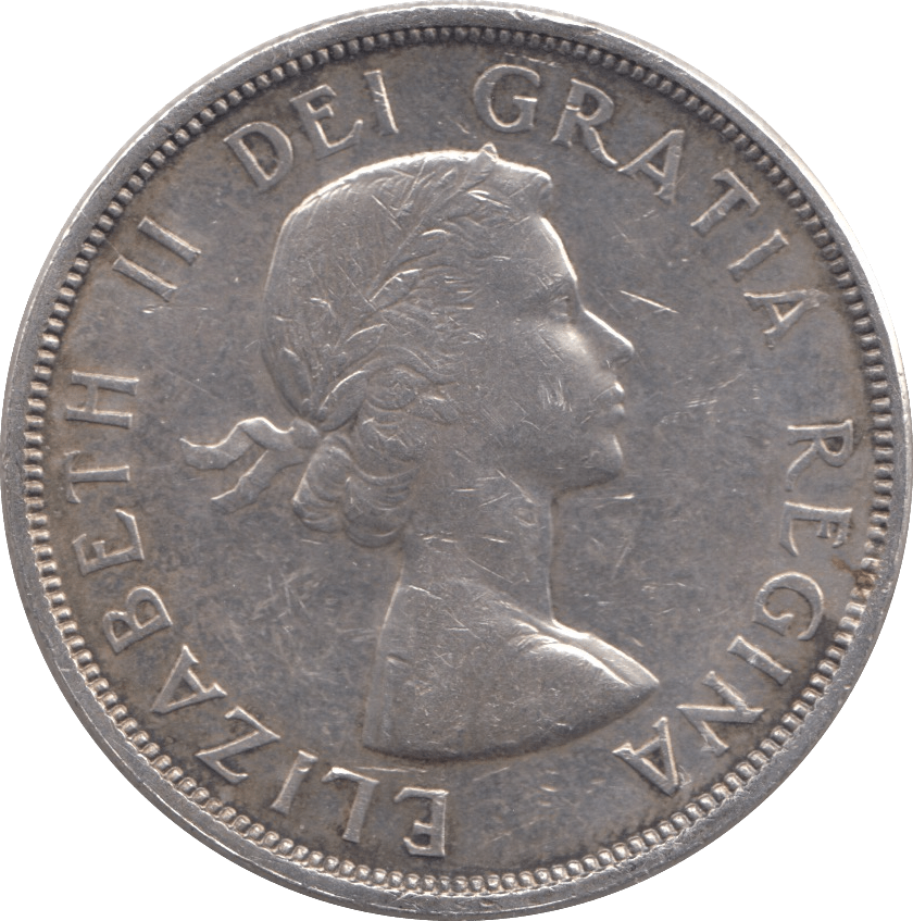 1962 SILVER ONE DOLLAR CANADA - SILVER WORLD COINS - Cambridgeshire Coins