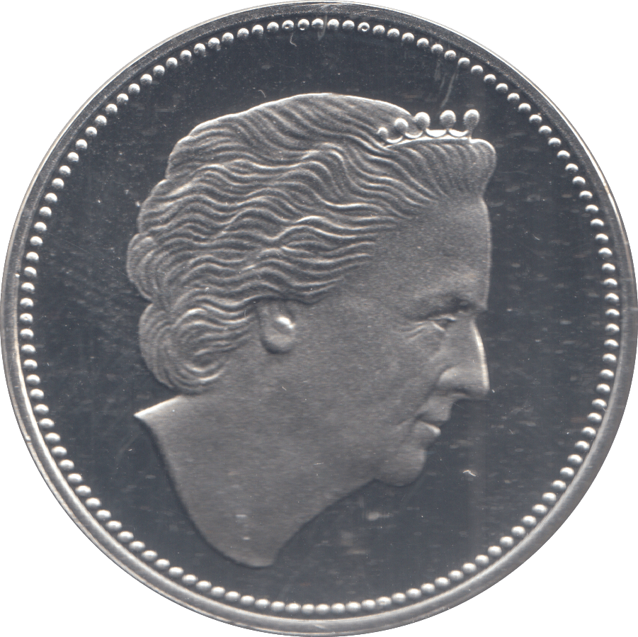 1962 SILVER PROOF NETHERLAND DEATH OF WILHELMINA COMMEMORATIVE COIN - SILVER WORLD COINS - Cambridgeshire Coins
