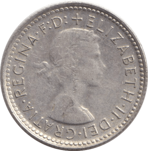 1962 SILVER SIXPENCE - SILVER WORLD COINS - Cambridgeshire Coins