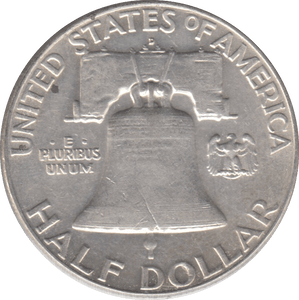 1962 SILVER USA HALF DOLLAR - SILVER WORLD COINS - Cambridgeshire Coins