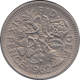 1962 SIXPENCE ( AUNC ) - SIXPENCE - Cambridgeshire Coins