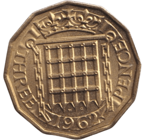 1962 THREEPENCE ( BU ) - THREEPENCE - Cambridgeshire Coins