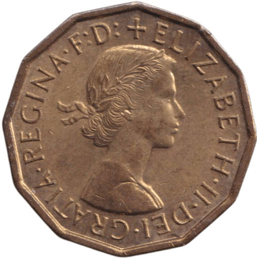 1962 THREEPENCE ( BU ) - THREEPENCE - Cambridgeshire Coins