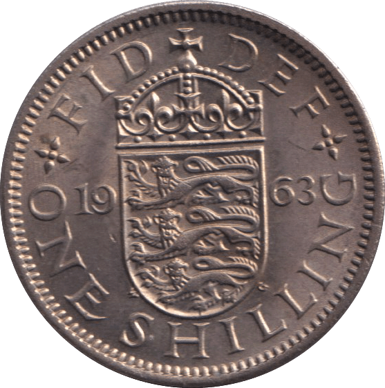 1963 ENGLISH SHILLING ( UNC ) - SHILLING - Cambridgeshire Coins