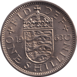 1963 ENGLISH SHILLING ( UNC ) - SHILLING - Cambridgeshire Coins
