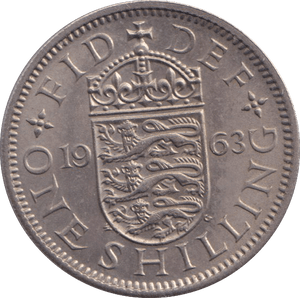 1963 ENGLISH SHILLING ( UNC ) - SHILLING - Cambridgeshire Coins