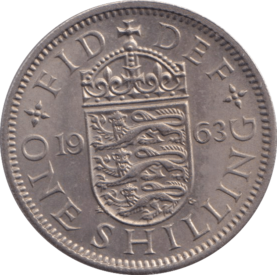 1963 ENGLISH SHILLING ( UNC ) - SHILLING - Cambridgeshire Coins