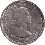 1963 FLORIN ( UNC ) - FLORIN - Cambridgeshire Coins