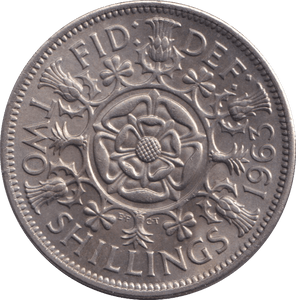 1963 FLORIN ( UNC ) - FLORIN - Cambridgeshire Coins