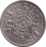 1963 FLORIN ( UNC ) - FLORIN - Cambridgeshire Coins