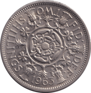 1963 FLORIN ( UNC ) - FLORIN - Cambridgeshire Coins
