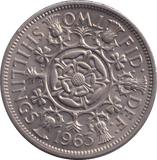 1963 FLORIN ( UNC ) - FLORIN - Cambridgeshire Coins