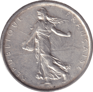 1963 FRANCE 5 FRANC - WORLD COINS - Cambridgeshire Coins