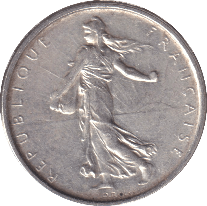 1963 FRANCE 5 FRANC - WORLD COINS - Cambridgeshire Coins