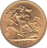 1963 GOLD SOVEREIGN ( UNC ) - Sovereign - Cambridgeshire Coins